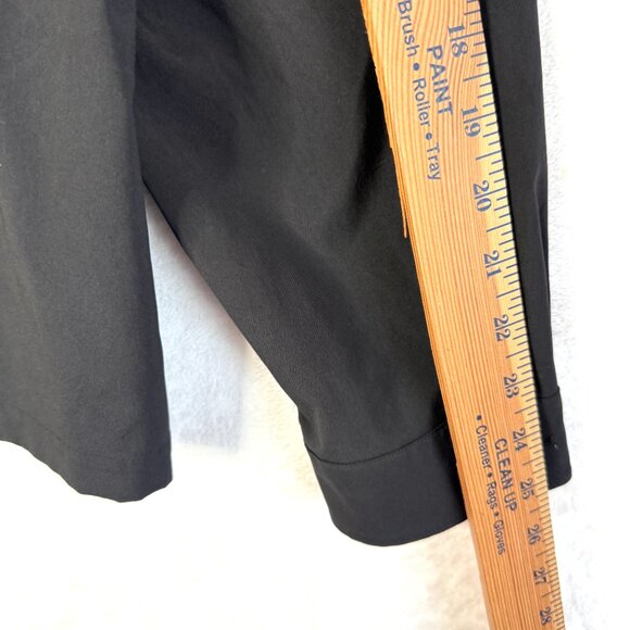 Uniqlo Ultra Stretch Collared Button Front Lightweight Shirt Jacket Mens M Black - Picture 7 of 8